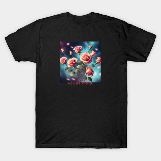 Flowers Lover T-Shirt by BlackMeme94