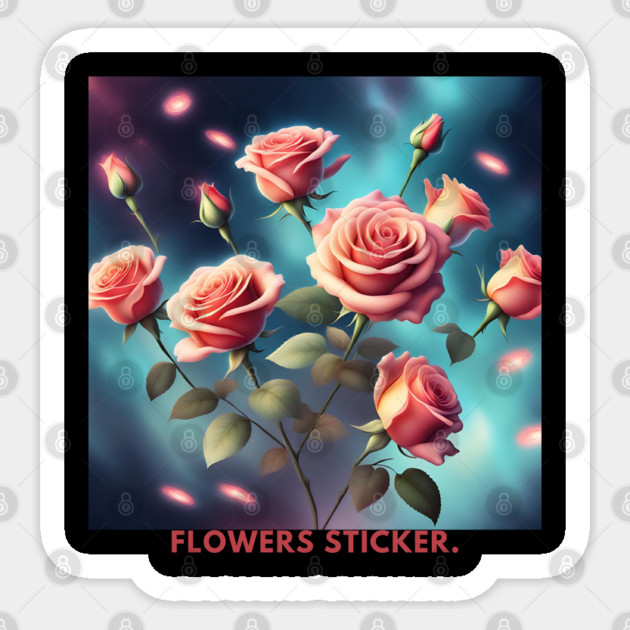 Flowers Lover Sticker by BlackMeme94