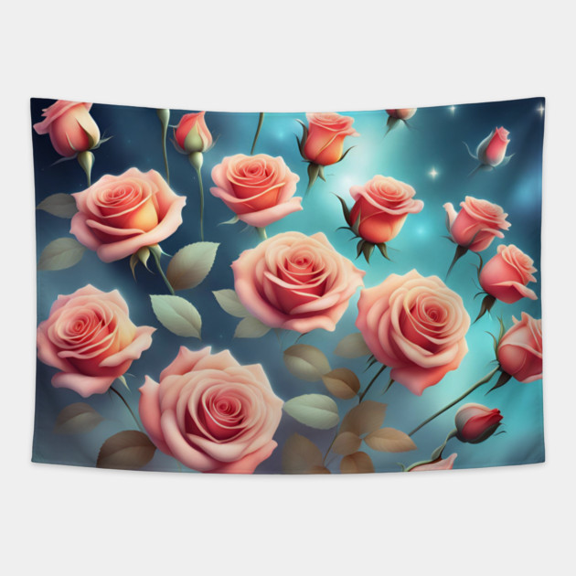 Flowers Lover Tapestry by BlackMeme94