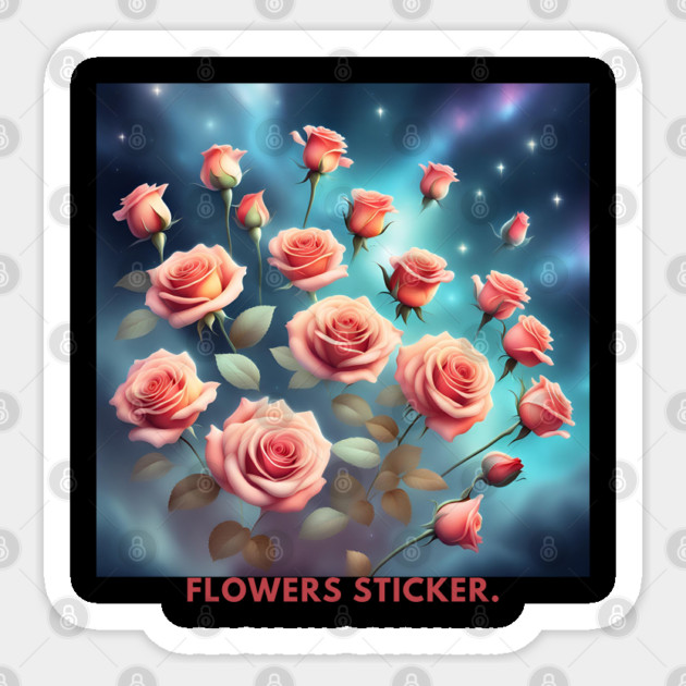 Flowers Lover Sticker by BlackMeme94