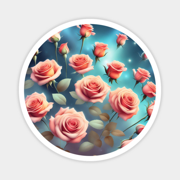 Flowers Lover Magnet by BlackMeme94