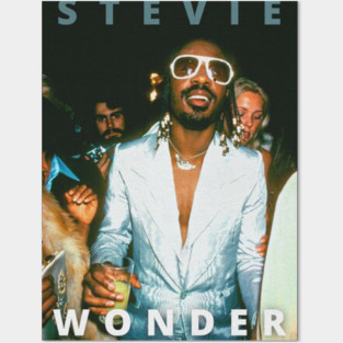 Stevie Wonder Party Soul Posters and Art