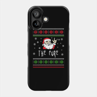 the cure santa metal Phone Case