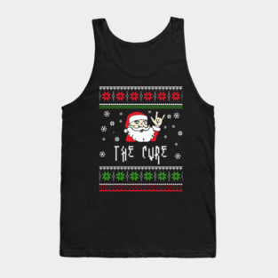 the cure santa metal Tank Top
