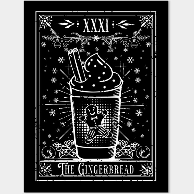 The Gingerbread Latte Tarot Card Wall Art by H. R. Sinclair