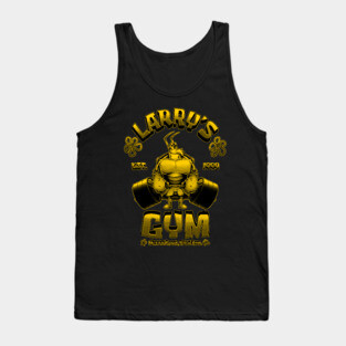 Larry's Gym (Black & Yellow) Tank Top