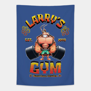 Larry's Gym Tapestry