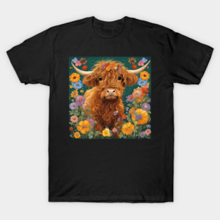 Baby Highland Cow T-Shirt