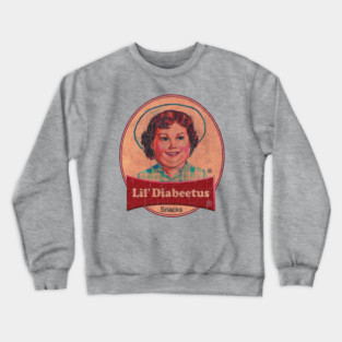 lil diabeetus Vintage Style Crewneck Sweatshirt