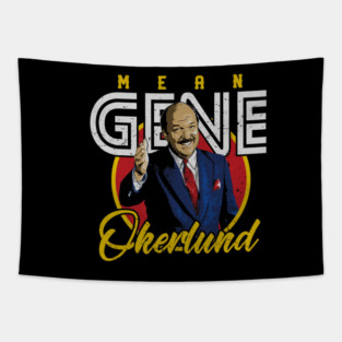 Gene Okerlund Emblem Tapestry