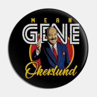 Gene Okerlund Emblem Pin