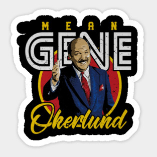 Gene Okerlund Emblem Sticker