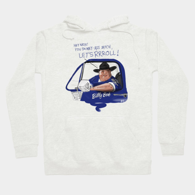 Varsity Blues: Billy Bob says "Let's Roll!" Hoodie by 51Deesigns