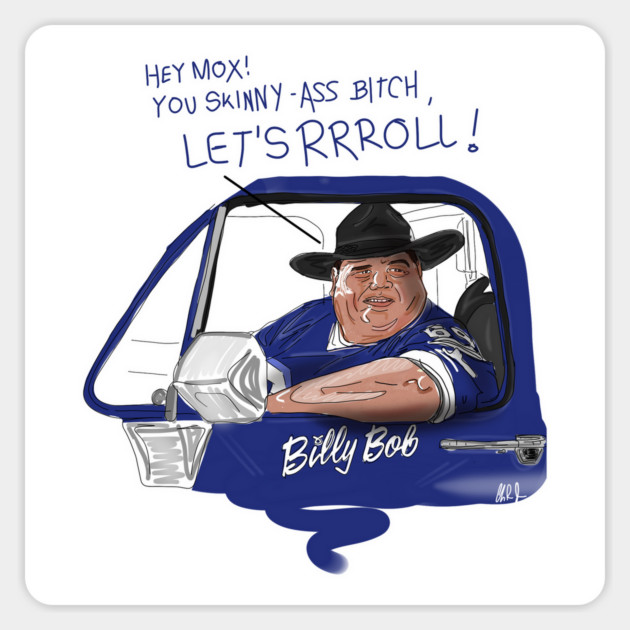 Varsity Blues: Billy Bob says "Let's Roll!" Magnet by 51Deesigns