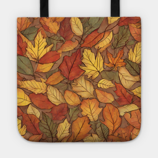 Autumn leaves Tote by BlackMeme94