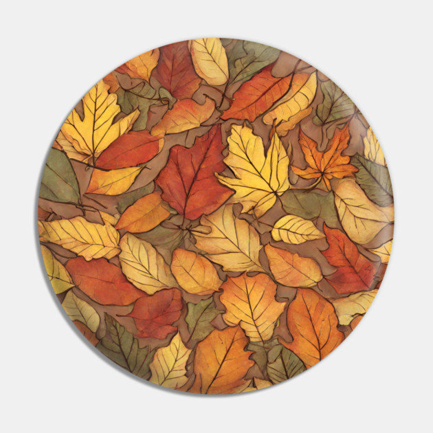 Autumn leaves Pin by BlackMeme94