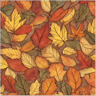 Autumn leaves Posters and Art