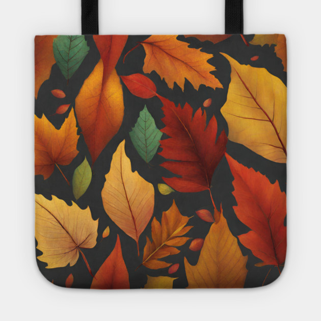 Autumn leaves Tote by BlackMeme94