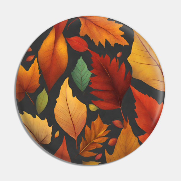 Autumn leaves Pin by BlackMeme94