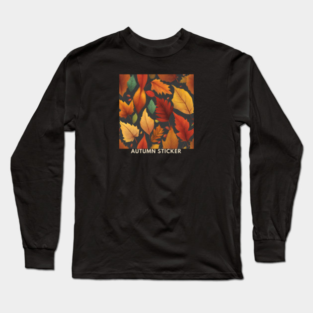 Autumn leaves Long Sleeve T-Shirt by BlackMeme94