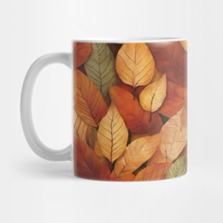 Autumn leaves Mug