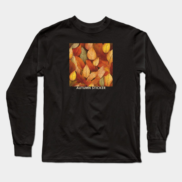 Autumn leaves Long Sleeve T-Shirt by BlackMeme94