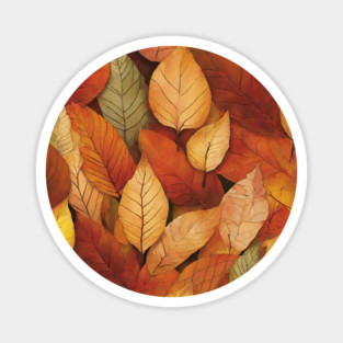 Autumn leaves Magnet