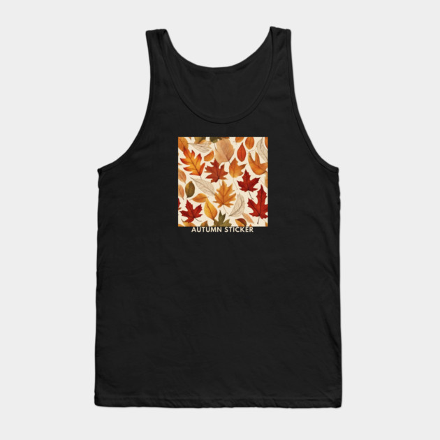 Autumn leaves Tank Top by BlackMeme94