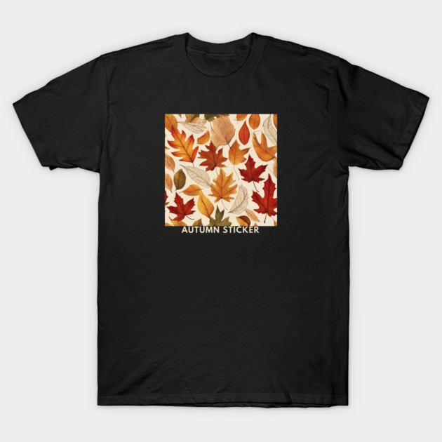 Autumn leaves T-Shirt by BlackMeme94