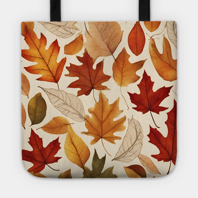 Autumn leaves Tote by BlackMeme94