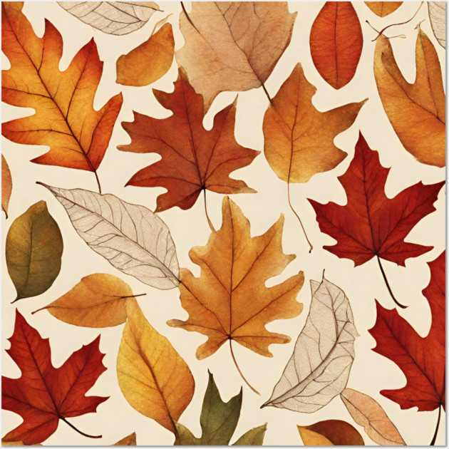 Autumn leaves Wall Art by BlackMeme94