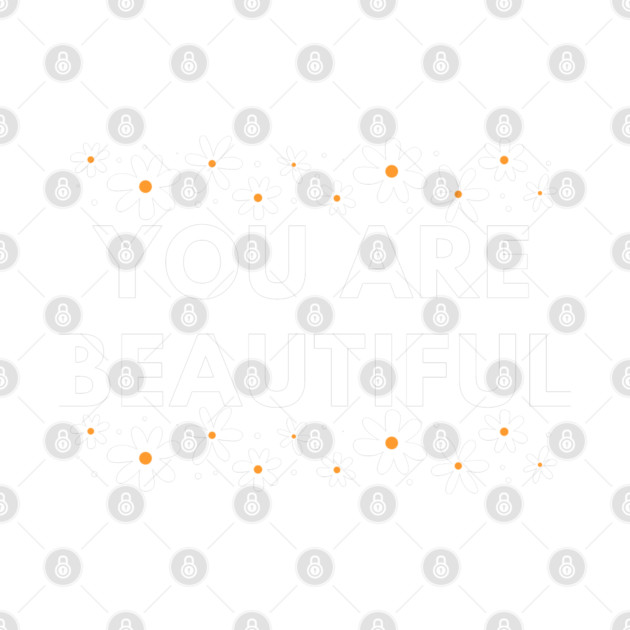 You Are Beautiful With Flowers by BlackMeme94