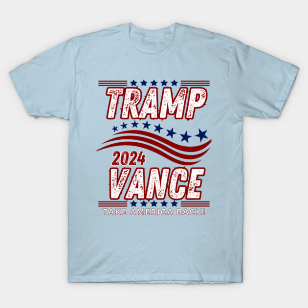 Trump-2024 T-Shirt by BlackMeme94