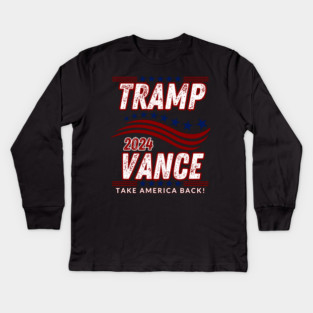 Trump-2024 Kids Long Sleeve T-Shirt