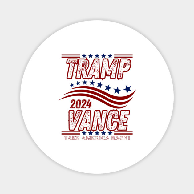 Trump-2024 Magnet by BlackMeme94