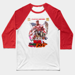 The Toxic Avenger (Japanese) Baseball T-Shirt