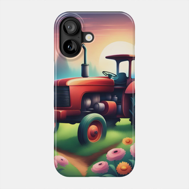 Just a boy who loves tractors Phone Case by BlackMeme94
