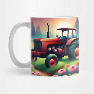 Just a boy who loves tractors Mug