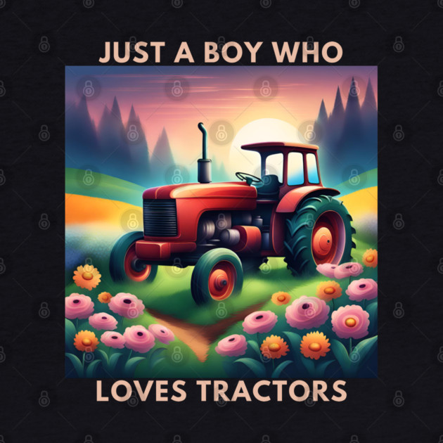 Just a boy who loves tractors by BlackMeme94