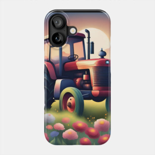 Just a boy who loves tractors Phone Case