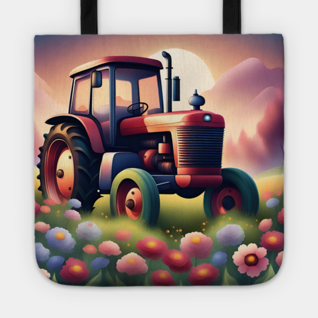 Just a boy who loves tractors Tote by BlackMeme94