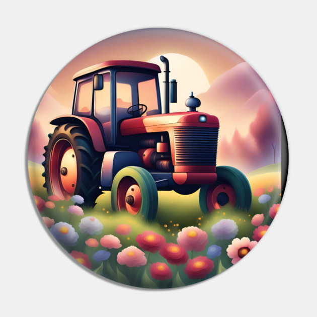 Just a boy who loves tractors Pin by BlackMeme94