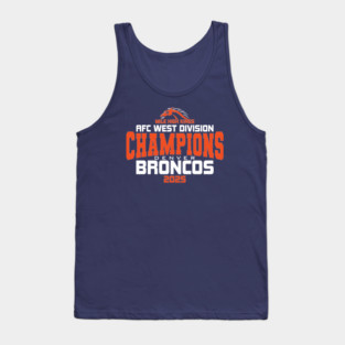 2025 Broncos Division Champions Tank Top