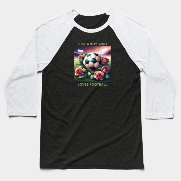 Football Lover Baseball T-Shirt by BlackMeme94
