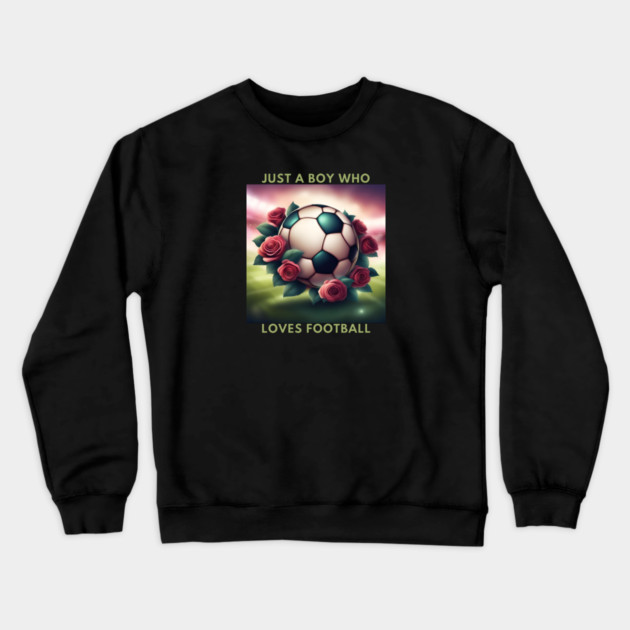 Football Lover Crewneck Sweatshirt by BlackMeme94
