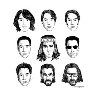 The evolution of Keanu T-Shirt