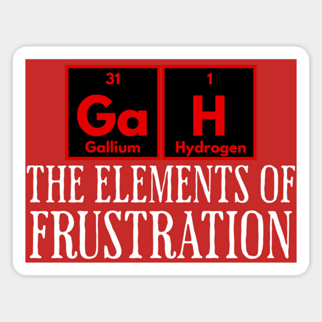 GaH: The Elements of Frustration Magnet by Luxinda