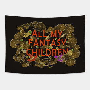 All My Fantasy Children Tapestry