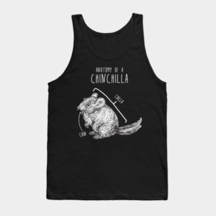 Chinchilla Anatomy Tank Top