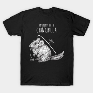 Chinchilla Anatomy T-Shirt